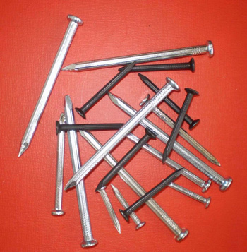 75mm Galvanised Round Wire Nails (Sold per KG)