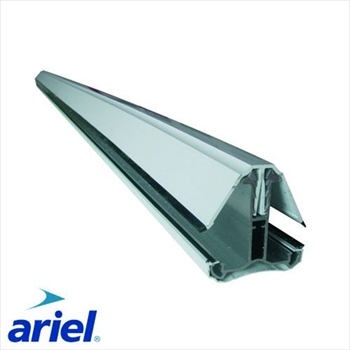White Polycarbonate Self Supporting Intermediate Bar (3000mm)