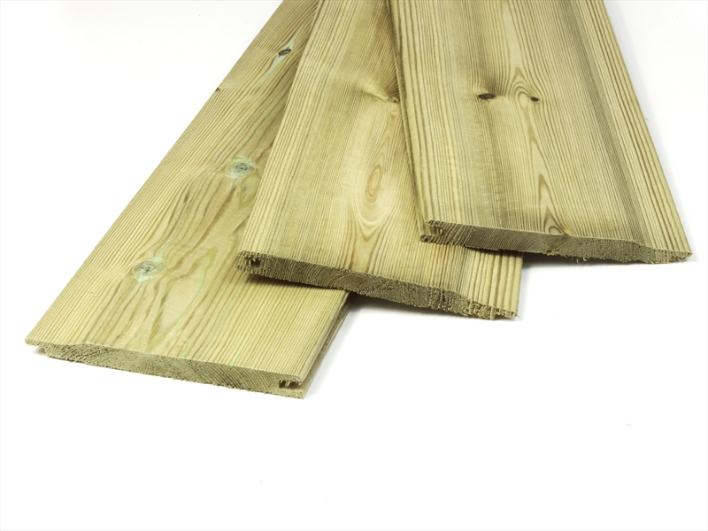 Cut to size Treated Shiplap / Cladding (12mm x 120mm)