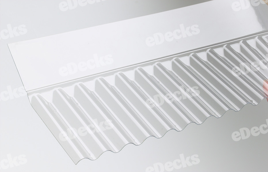 PVC Wall Flashing Cast Iron 2000 77/20 ( 710mm)