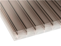 Cut To Size - Bronze Opal 35mm Corotherm Multiwall Polycarbonate 