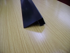 RubberCover Black UPVC Edge Trim (3.5m x 65mm)