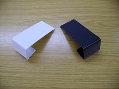 RubberCover Black UPVC Trim Moulded Joint Clip