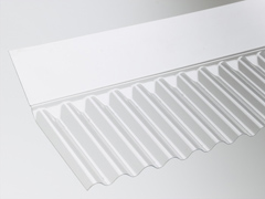 Mini Wall Flashing Clear PVC (710mm)