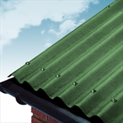 Green Coroline Bitumen Roof Sheets