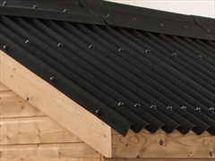 Black Onduline Bitumen Roof Sheets