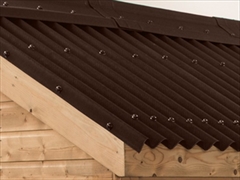 Brown Onduline Bitumen Roof Sheets