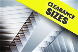 Polycarbonate Sheets - Clearance Sizes